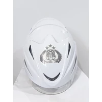 SAMPLE Helm Motor Custom polisi beragam