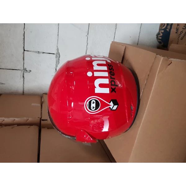 Helm Motor Custom promosi Branding iklan